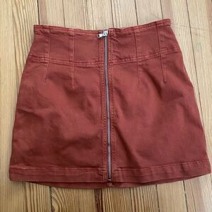 Rust Brown Women's Skirt
